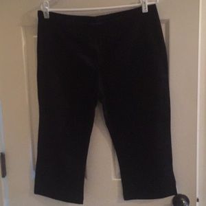 Black lounge wear or work out pants